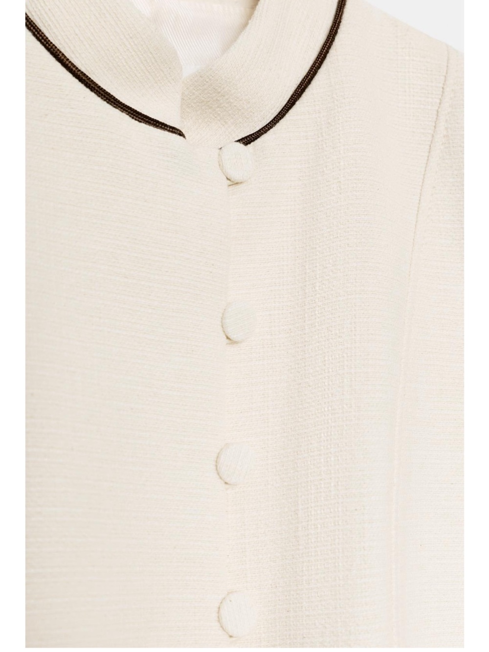 Zara Tailored Piping Blazer NWT - Picture 13 of 16